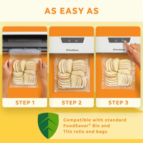 FoodSaver® Everyday Vacuum Sealer with Precut Bags Perspective: right