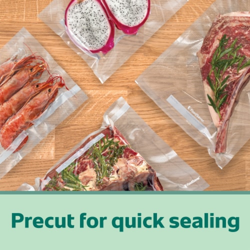 FoodSaver® Heavy-Duty Gallon Vacuum Seal Bags, 28 Pack Perspective: right