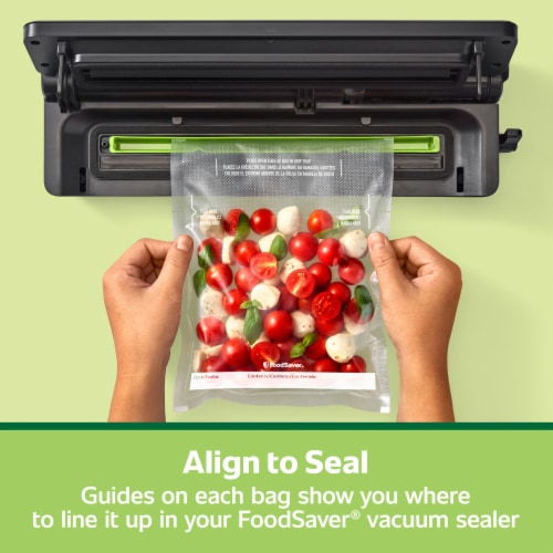 FoodSaver® Quart Pre-Cut Vacuum Seal Bags, 19 Pack Perspective: right