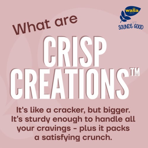 Wasa Crisp Creations Cinnamon Large Crackers 9.4 oz Perspective: right