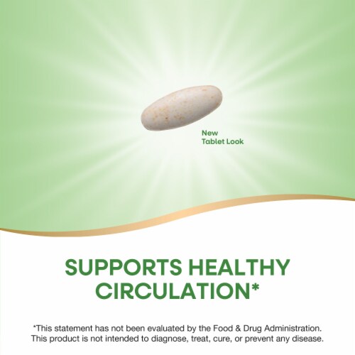 Nature’s Way Garlicin Cardio SmartRelease Garlic Tablets 350 mg Garlic Releasing Allicin per Serving Perspective: right