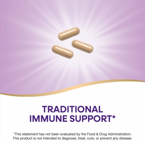 Nature's Way Astragalus Root Traditional Immune Support Capsules 1410 mg Per 3 Capsule Serving Perspective: right