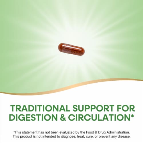 Nature's Way Cayenne Fruit Vegan Capsules 40000 SHU per Serving Perspective: right