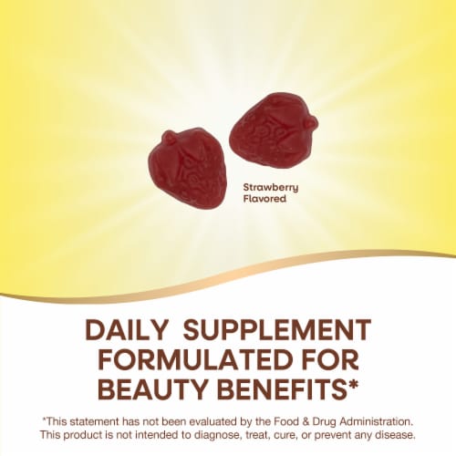 Nature's Way Alive!® Hair Skin & Nails Gummies Perspective: right