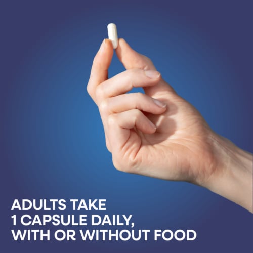 Nature’s Way Fortify Extra Strength Adults 50+ Probiotic Capsules 50 Billion Cultures Perspective: right