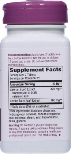 Nature's Way Sleep Well Tablets 480mg Perspective: right