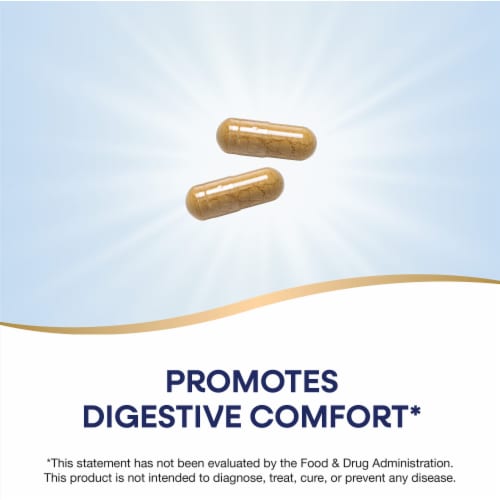 Nature's Way Ginger Root Promotes Digestive Comfort Capsules 1100 mg Per 2 Capsule Serving Perspective: right