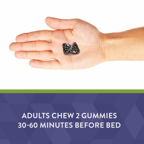 Nature's Way® Sambucus™ Sleep + Immune Gummies Perspective: right