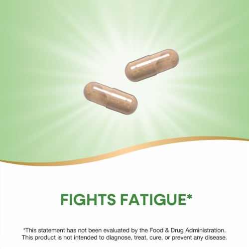 Nature's Way® Asian Ginseng Root Capsules Perspective: right