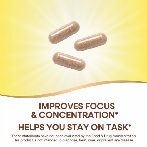 Nature's Way® Sustained Focus Dietary Supplement Perspective: right