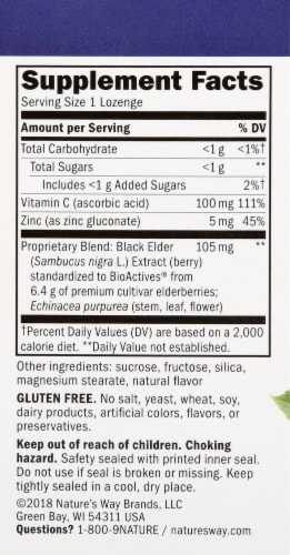Nature's Way Sambucus Immune System Support Perspective: right