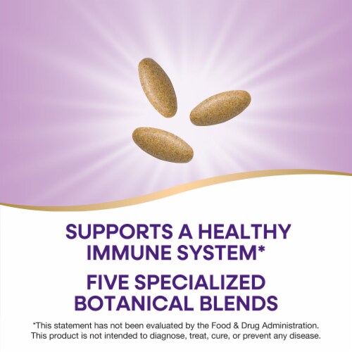 Nature's Way Systemwell Ultimate Immune Multi-System Blends With Vitamins C A D Zinc Tablets Perspective: right