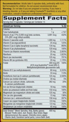 Nature's Way Alive! Whole Food Energizer Capsules Perspective: right