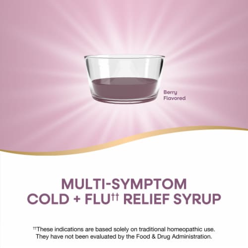 Nature's Way® Umcka® Cold & Flu Berry Flavored Syrup Perspective: right