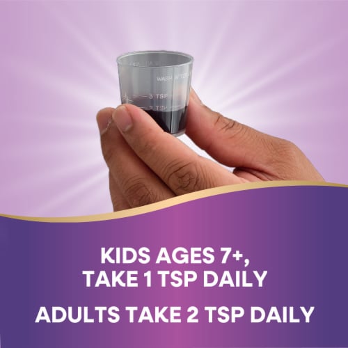 Nature’s Way Sambucus Traditional Immune Concentrated Black Elderberry Extract Berry Flavored Syrup Perspective: right