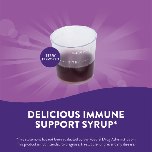 Nature's Way Sambucus® Elderberry Immune Syrup Perspective: right