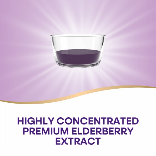 Nature's Way Sambucus Immune Elderberry With Vitamin C Zinc Echinacea Propolis Immune Support Syrup Perspective: right