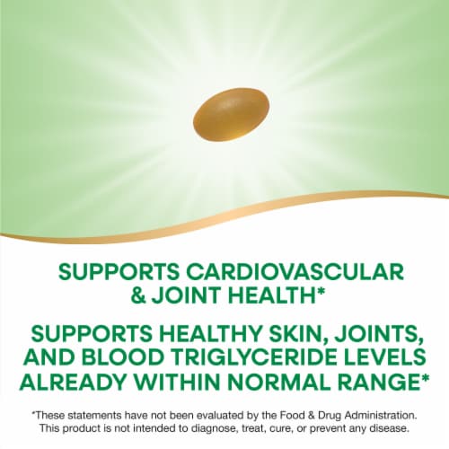 Nature's Way Fisol Fish Oil Mega Potency Omega-3s 50% EPA and DHA Enteric Coated Softgels Perspective: right