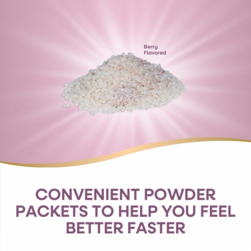 Nature's Way® Umcka® Cold + Flu FastActives Berry Powder Packets Perspective: right