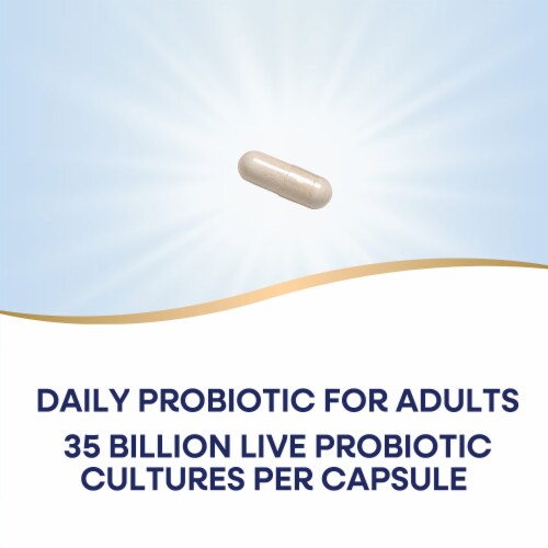 Nature's Way Fortify Optima Probiotic 15 Strains Capsules 35 Billion Live Probiotic Cultures Perspective: right