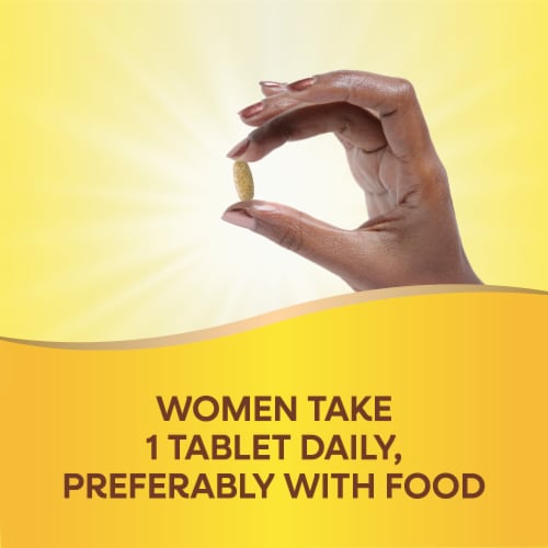 Nature's Way Alive! Women's 50+ Ultra Multivitamin With B-Vitamins Plant Based Blends Tablets Perspective: right