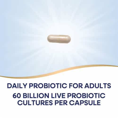 Nature's Way® Fortify® Optima® 60 Billion Daily Probiotic Capsules Perspective: right
