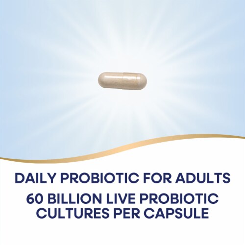 Nature's Way Fortify Optima Probiotic 15 Strains Capsules 60 Billion Live Cultures Perspective: right