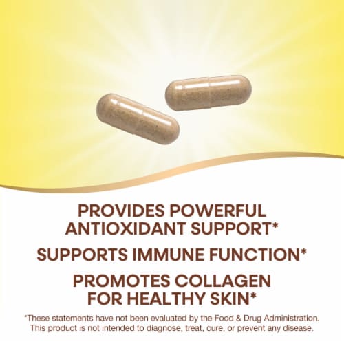 Nature's Way® Vitamin C Bioflavonoids Dietary Supplement Capsules Perspective: right