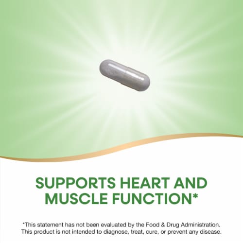 Nature's Way Potassium Supports Heart and Muscle Function Capsules 99 mg Per Serving Perspective: right