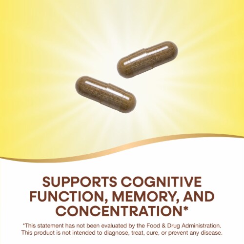 Nature's Way Ginkgo Premium Extract with Gotu Kola Supports Memory and Concentration Capsules Perspective: right