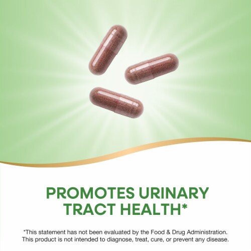 Nature's Way Urinary with Cranberry Premium Blend Capsules 1260 mg Per 3 Capsule Serving Perspective: right