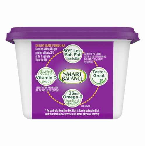 Smart Balance Omega-3 Buttery Spread Perspective: right
