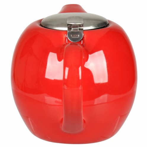 BIA Cordon Bleu Ooh La La Teapot with Stailess Steel Infuser - Red Perspective: right