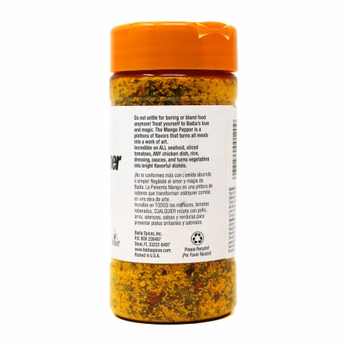 Badia® Mango Pepper Seasoning Blend Perspective: right