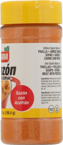 Badia® Gluten-Free Sazon with Saffron Seasoning Blend Perspective: right
