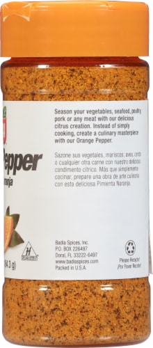 Badia® Orange Pepper Seasoning Perspective: right
