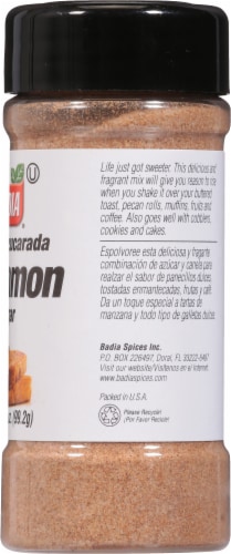 Badia® Cinnamon Sugar Perspective: right