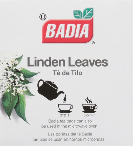 Badia® Linden Leaves Tea Bags Perspective: right