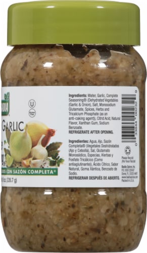 Badia® Minced Garlic with Complete Seasoning® Perspective: right