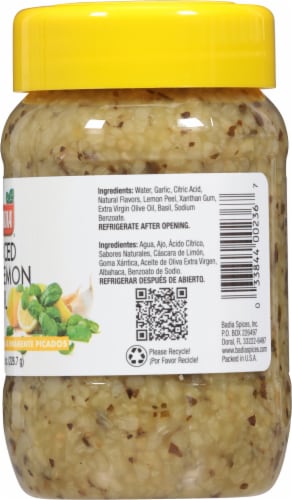 Badia® Garlic Lemon & Basil Minced Perspective: right