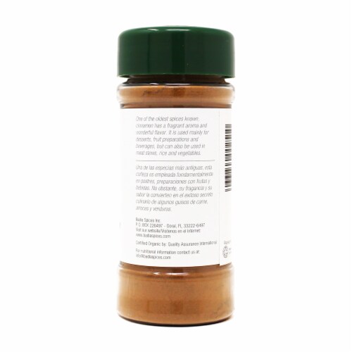 Badia® Organic Cinnamon Powder Perspective: right