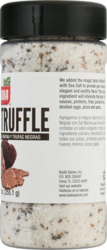 Badia® Black Truffle Sea Salt Perspective: right