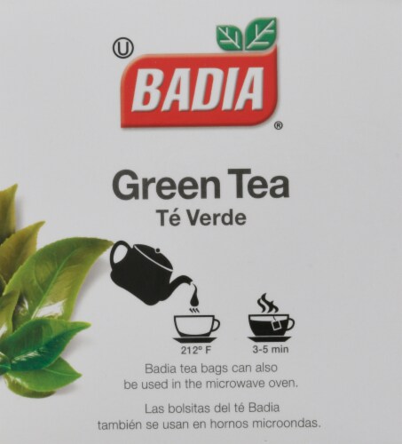 Badia Green Tea Bags Perspective: right
