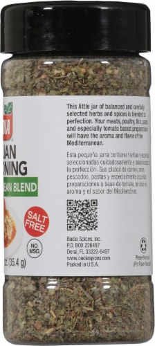 Badia® Salt Free Mediterranean Blend Italian Seasoning Perspective: right