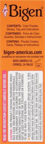 Bigen 57 Dark Brown Powder Hair Color Perspective: right