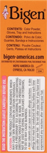 Bigen Black Brown 58 Hair Color Perspective: right