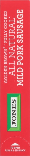 Jones Dairy Farm Golden Brown® All Natural Mild Pork Sausage Links Perspective: right