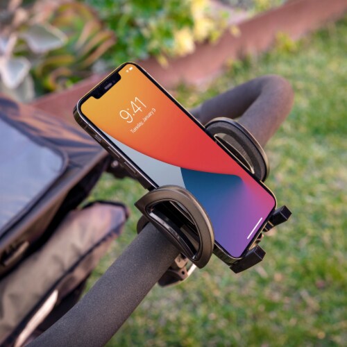 Scosche Handleit Handlebar Bike Mount Universal Mobile Device Holder - Black Perspective: right