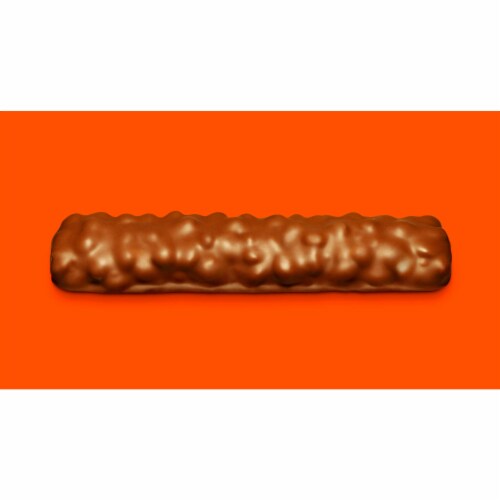 REESE'S NUTRAGEOUS Chocolate Peanut Butter Caramel and Peanut Candy Bar Perspective: right