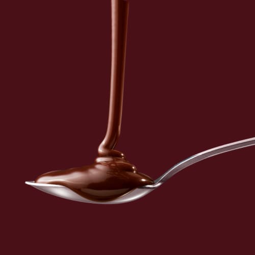 HERSHEY'S Chocolate Syrup Bulk Bottle Perspective: right